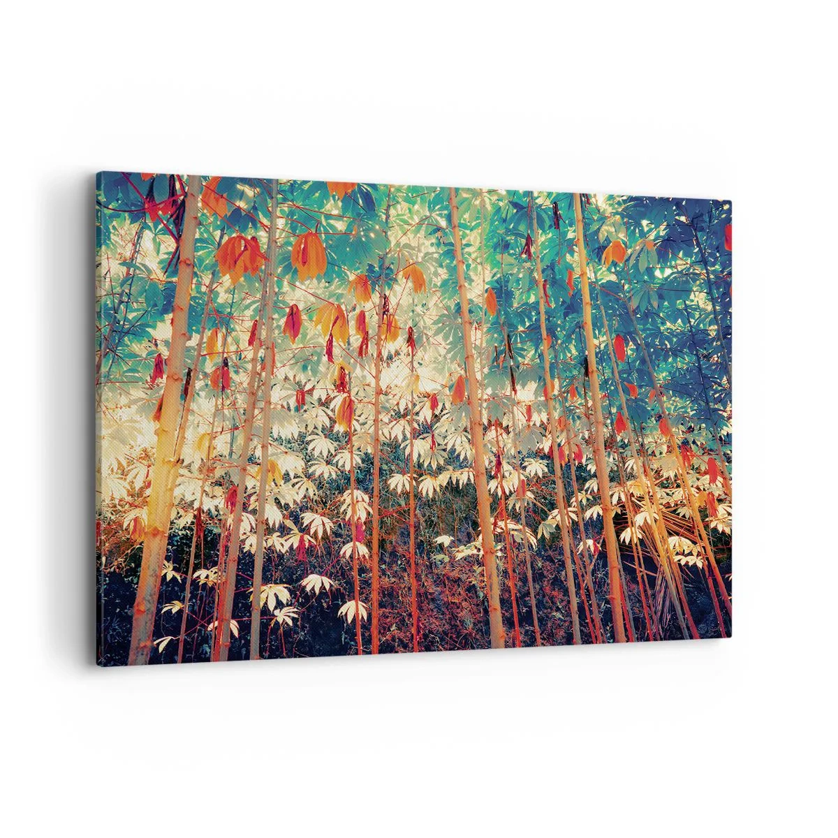 Obraz na plátně - Tajný život listů - 120x80 cm