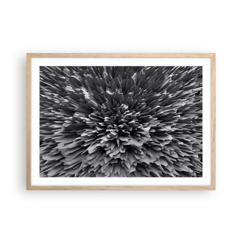 Plakát v rámu světlý dub - Ostřejší to už nebude - 70x50 cm