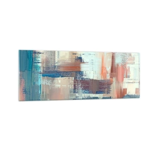 Obraz na skle - Dostat se ke světlu - 140x50 cm