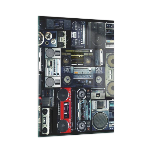 Obraz na skle - Stesk po 80. letech - 50x70 cm