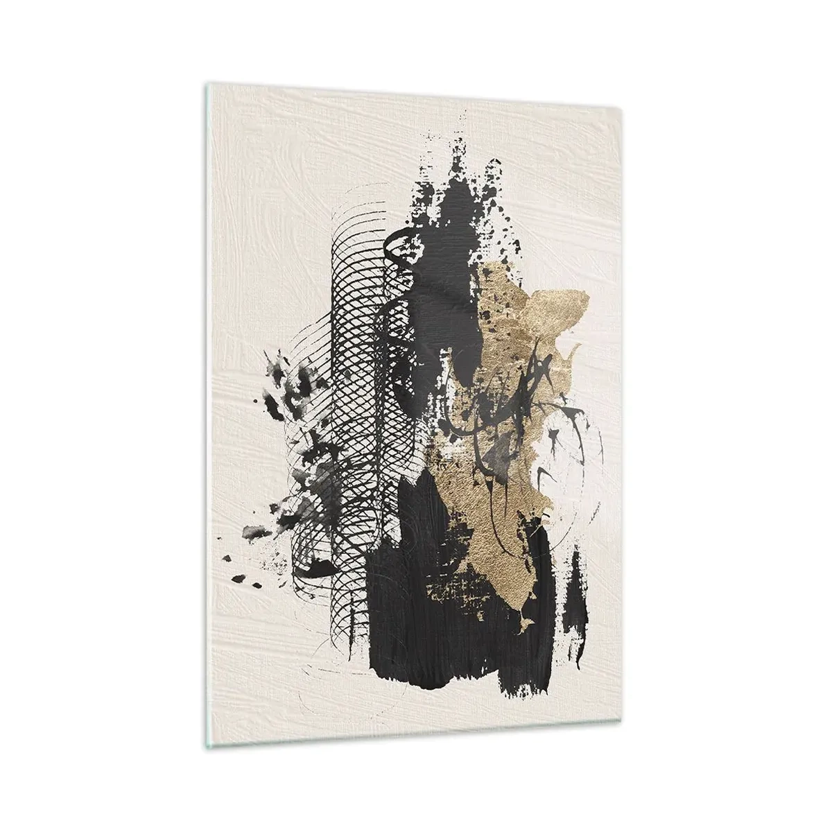 Obraz na skle - Kompozice s vášní - 50x70 cm