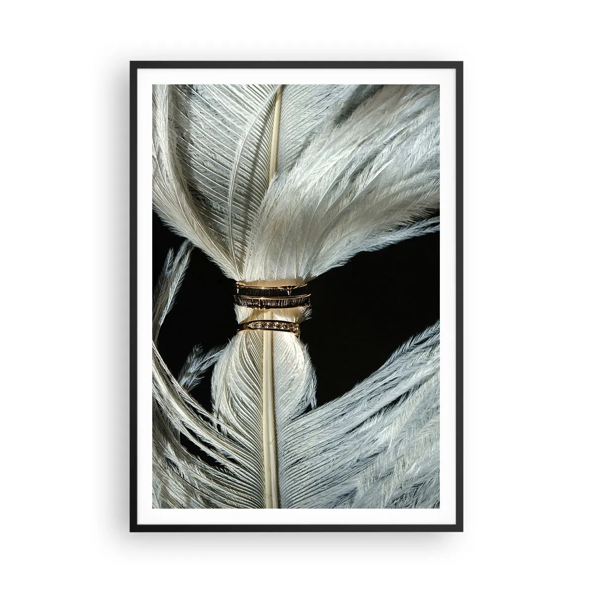 Plakát v černém rámu - …a neopustím tě…. - 70x100 cm