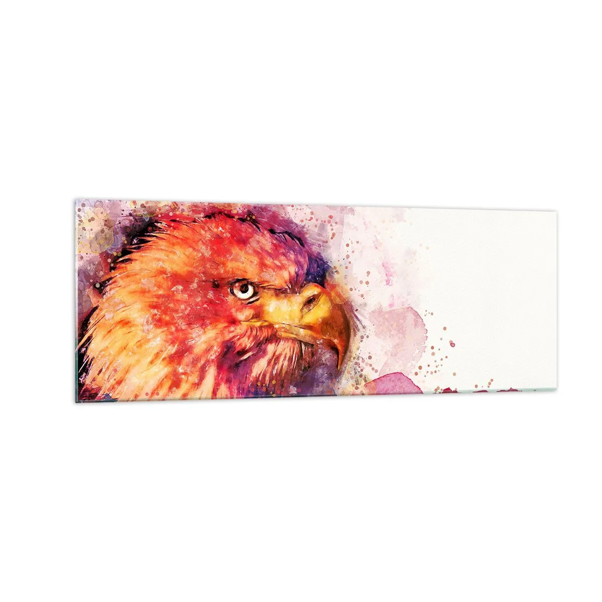 Obraz na skle - Nechceš vědět, na co myslím - 140x50 cm