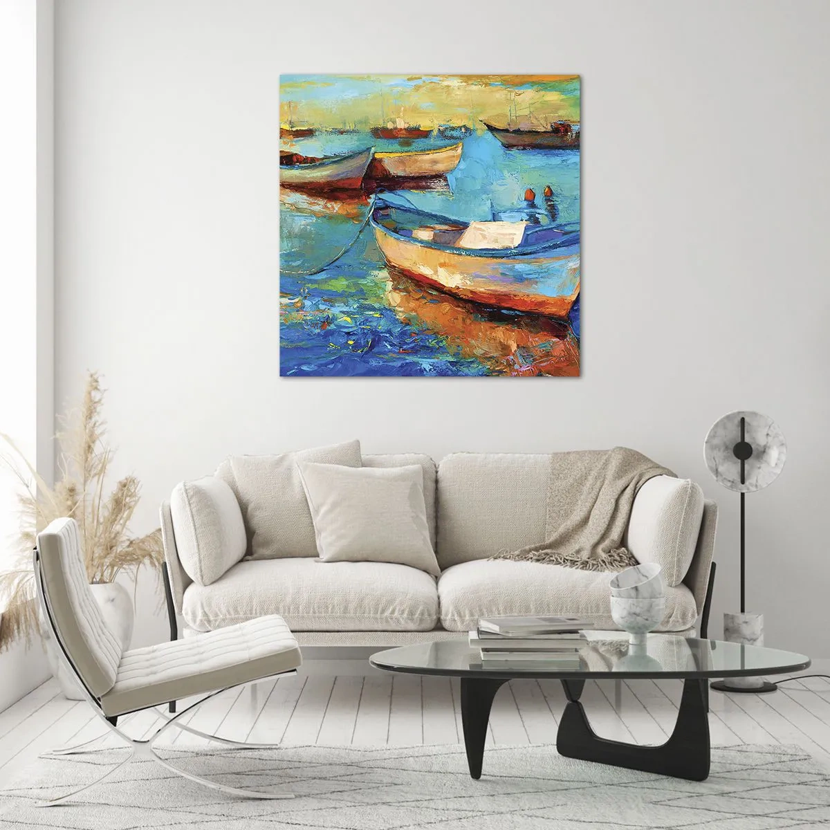 Obraz na skle - V jižním zálivu - 60x60 cm