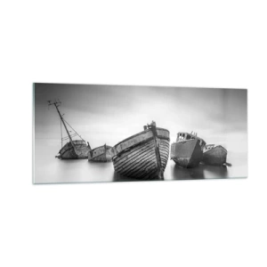Obraz na skle - Teď už jen vzpomínky… - 100x40 cm