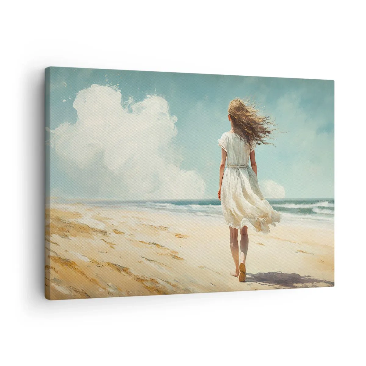 Obraz na plátně - Směrem k slunci a větru - 70x50 cm