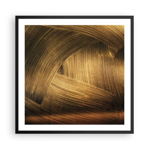 Plakát v černém rámu - Ve zlatém labyrintu - 60x60 cm