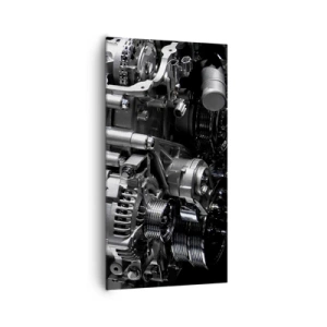 Obraz na plátně - Kovový, krásný, silný - 65x120 cm