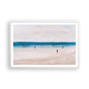 Plakát v bílém rámu - Přirozená potřeba - 91x61 cm