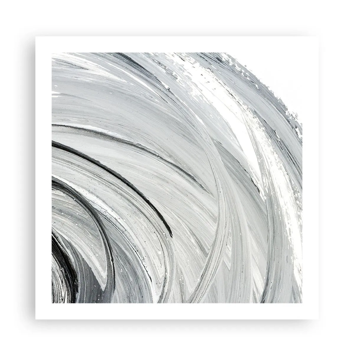 Plakát - Orbitální kompozice - 60x60 cm