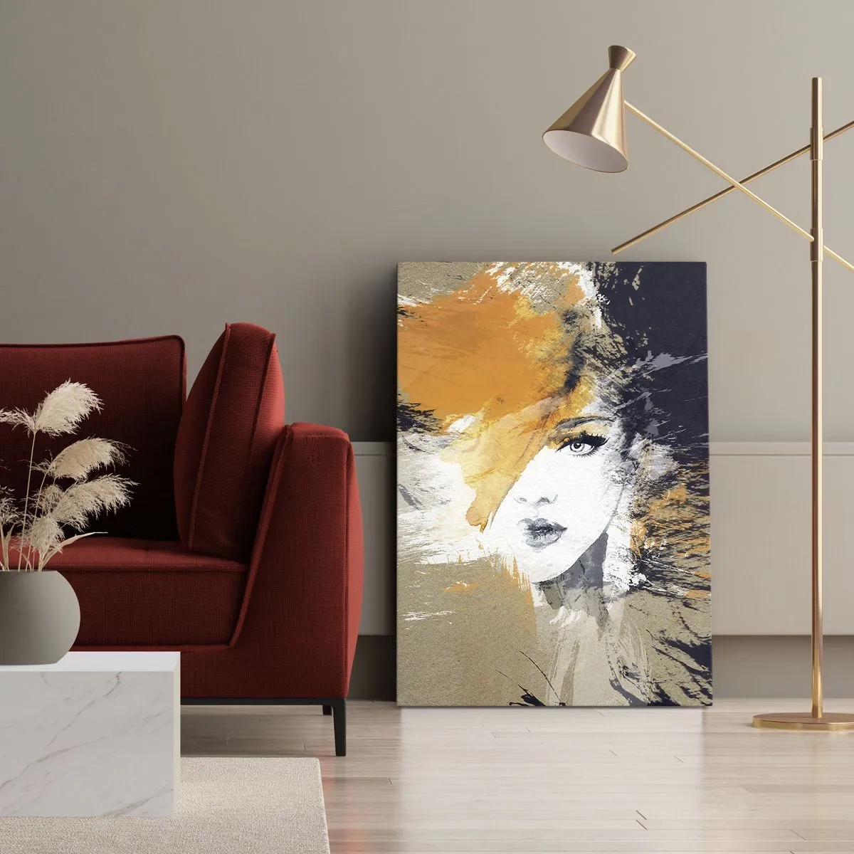 Obraz na plátně - A je světlo - 50x70 cm