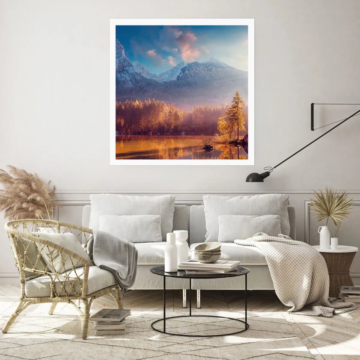 Plakát - V horách a údolích - 50x50 cm