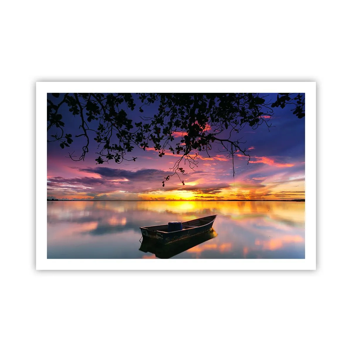 Plakát - „Zdá se, že visíš uprostřed nebe…“ - 91x61 cm