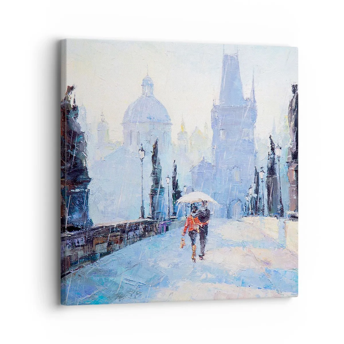 Obraz na plátně - Nás musel okouzlit déšť - 30x30 cm