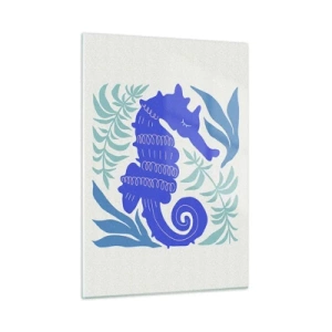 Obraz na skle - Na podvodní louce - 50x70 cm