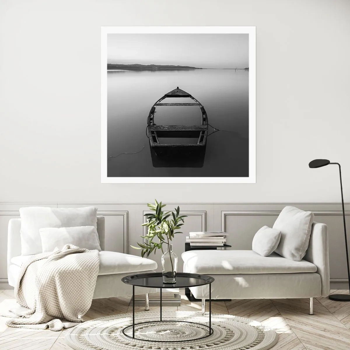 Plakát - Stesk a melancholie - 60x60 cm