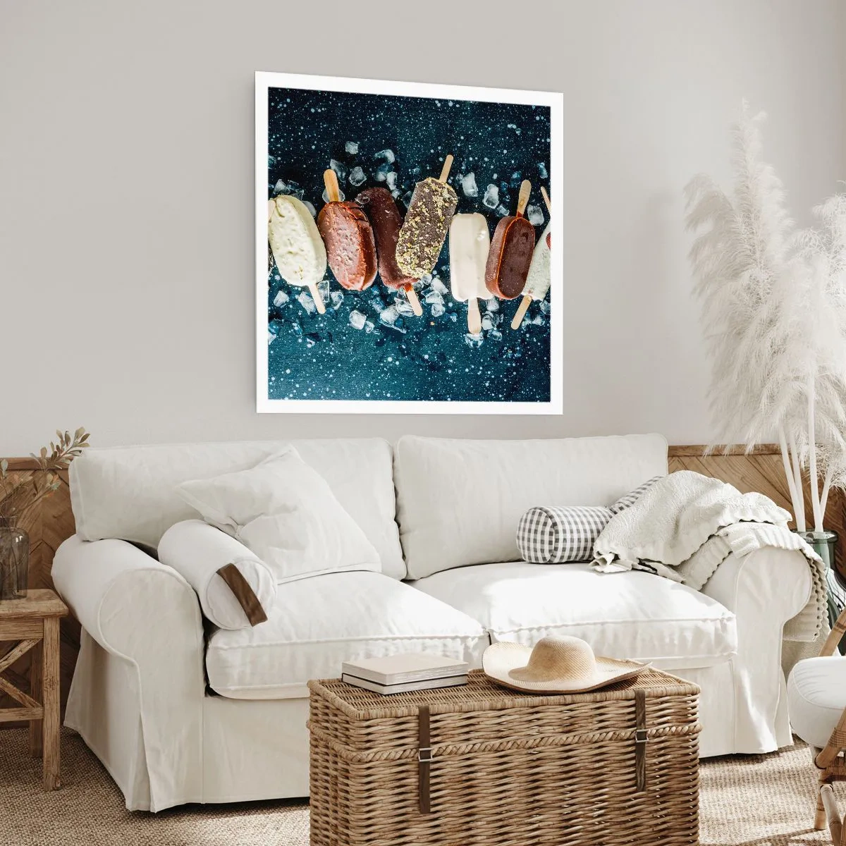 Plakát - Chuť horkého léta - 60x60 cm