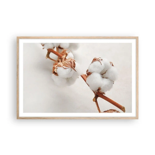 Plakát v rámu světlý dub - Jenom objímat - 91x61 cm