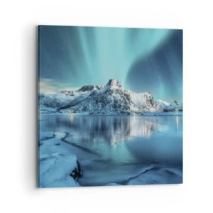 Obraz na plátně - Noc plná světla - 70x70 cm