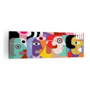Obraz na plátně - My od pána Picassa - 160x50 cm