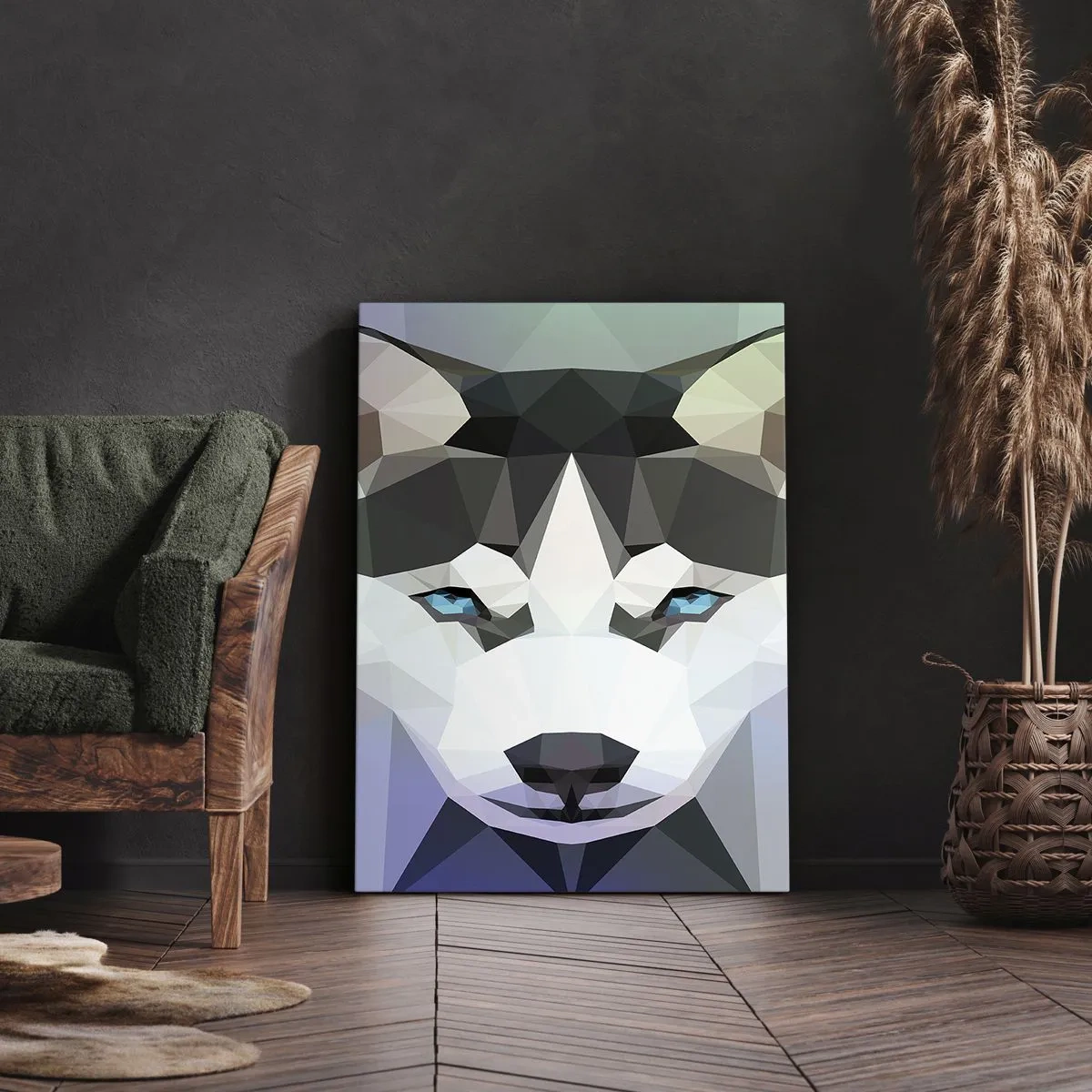 Obraz na plátně - Vzpomínka na sníh na severu - 55x100 cm