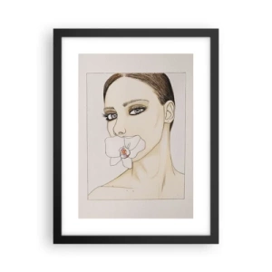 Plakát v černém rámu - Symbol elegance a krásy - 30x40 cm