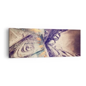 Obraz na plátně - Ve velkém spěchu - 140x50 cm