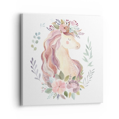 Obraz na plátně - Pozvánka do říše pohádek - 30x30 cm