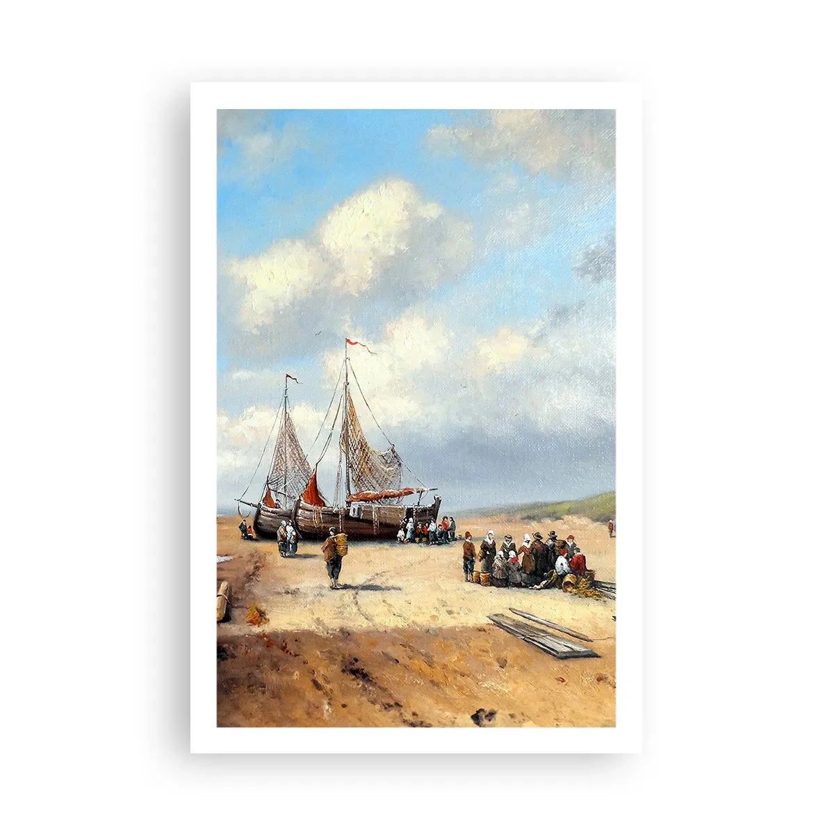 Plakát - Po úspěšném rybolovu - 61x91 cm