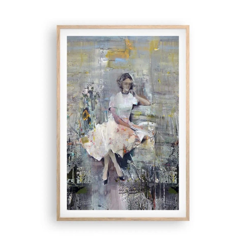 Plakát v rámu světlý dub - Klasická a moderní - 61x91 cm