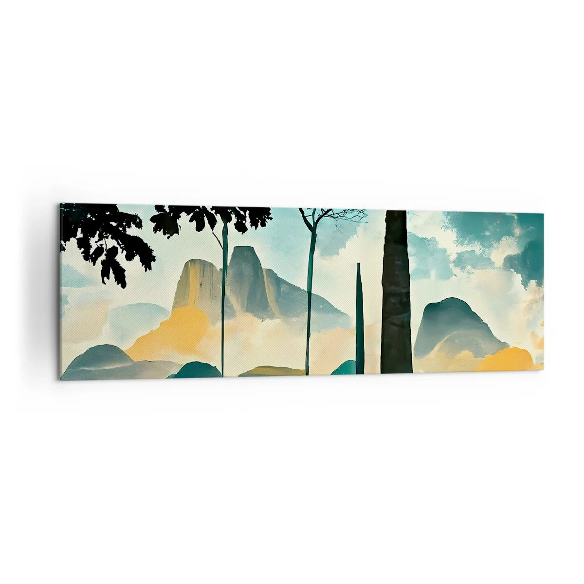 Obraz na plátně - Výš a výš - 160x50 cm