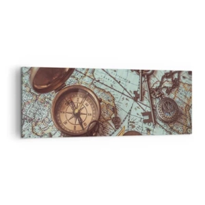 Obraz na plátně - Pro dobrodruha - 140x50 cm