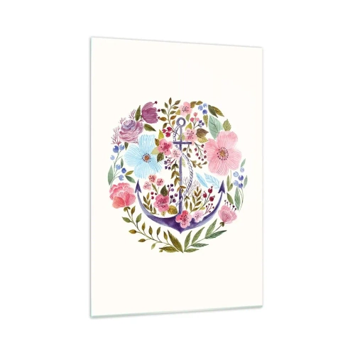 Obraz na skle - Námořníkův hezký sen - 70x100 cm