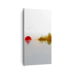 Obraz na plátně - Příslib klidu - 65x120 cm
