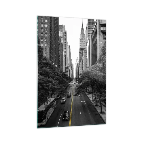 Obraz na skle - Newyorské ráno - 70x100 cm