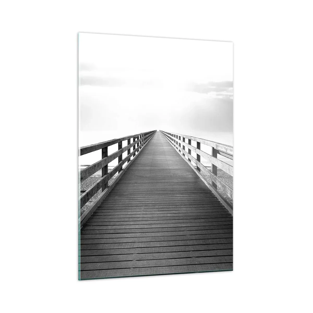 Obraz na skle - Do dálky… - 50x70 cm