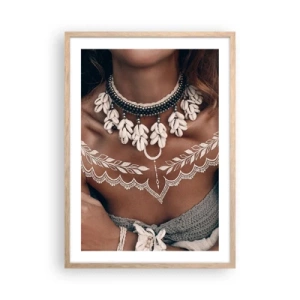 Plakát v rámu světlý dub - Talismany, rituály ženskosti - 50x70 cm