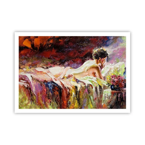 Plakát - Zamyšlená Venuše - 100x70 cm