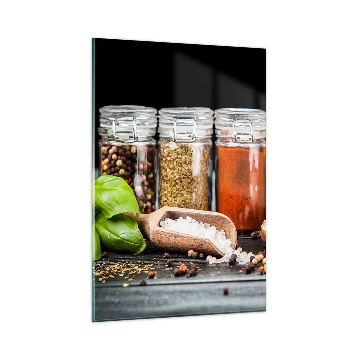 Obraz na skle - Aby měl život chuť - 80x120 cm