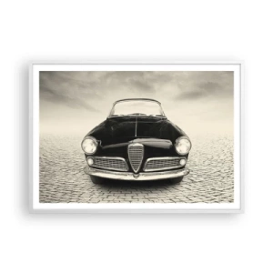 Plakát v bílém rámu - Jak mě nemilovat? - 100x70 cm