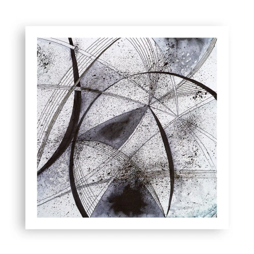 Plakát - Futuristická fantazie - 60x60 cm