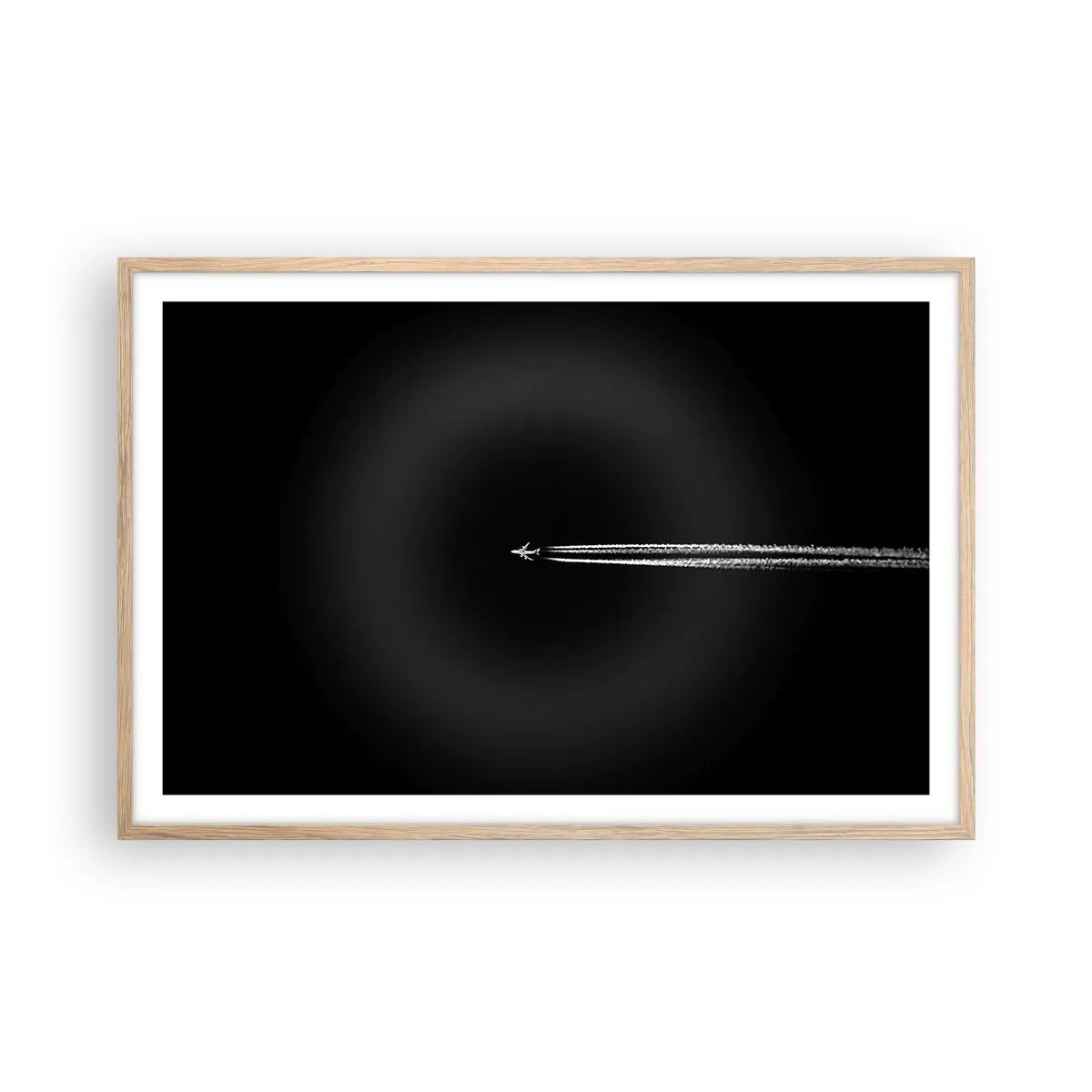 Plakát v rámu světlý dub - Do jiné dimenze - 91x61 cm
