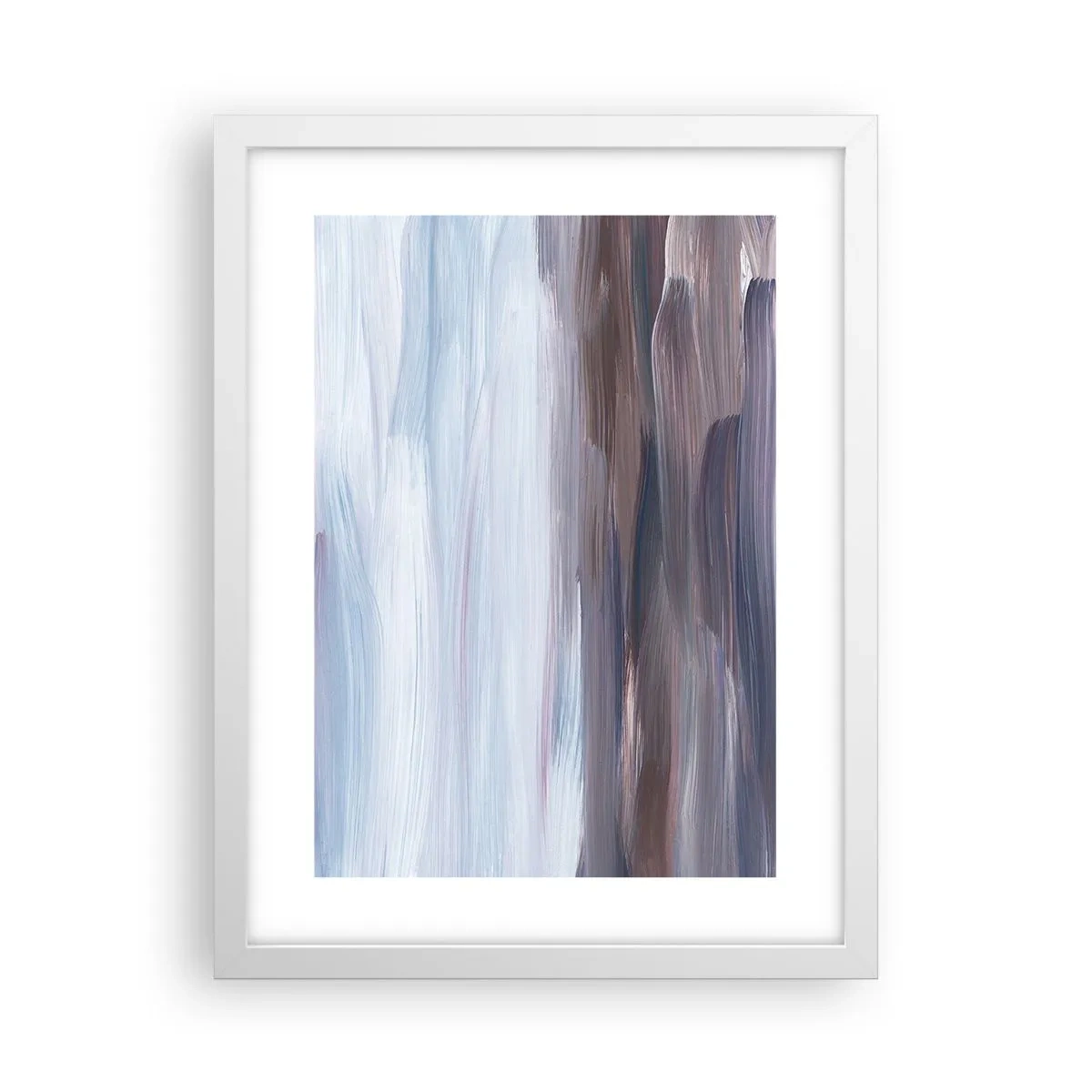 Plakát v bílém rámu - Živly: voda - 30x40 cm