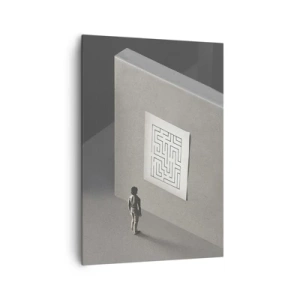 Obraz na plátně - Kde to ale jsem? - 70x100 cm