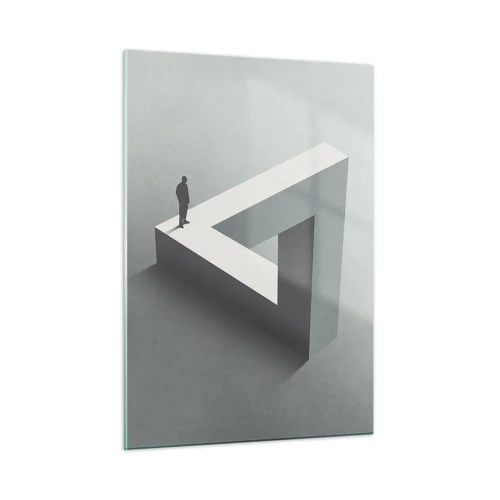 Obraz na skle - A přece je to možné - 50x70 cm