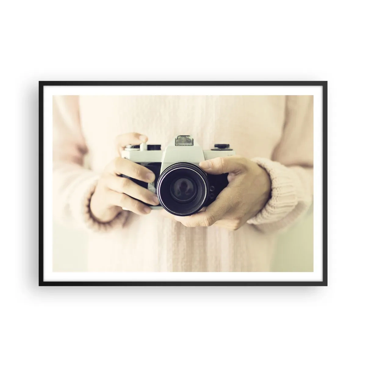 Plakát v černém rámu - Pro více informací… - 100x70 cm