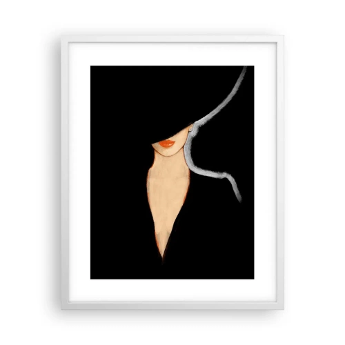 Plakát v bílém rámu - Elegance a styl - 40x50 cm