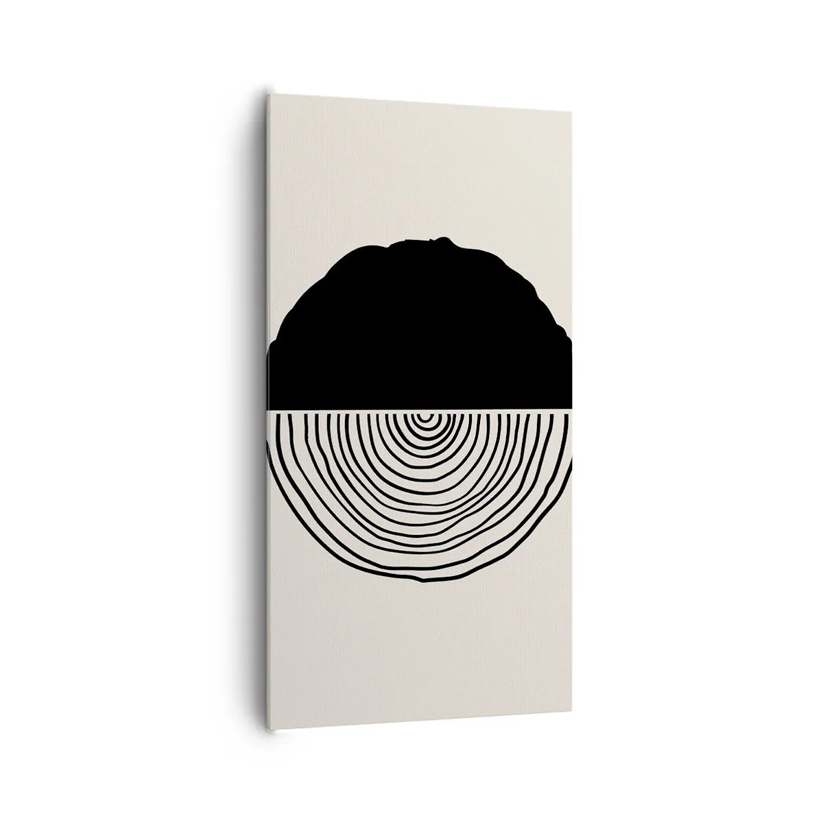 Obraz na plátně - Půl na půl - 65x120 cm