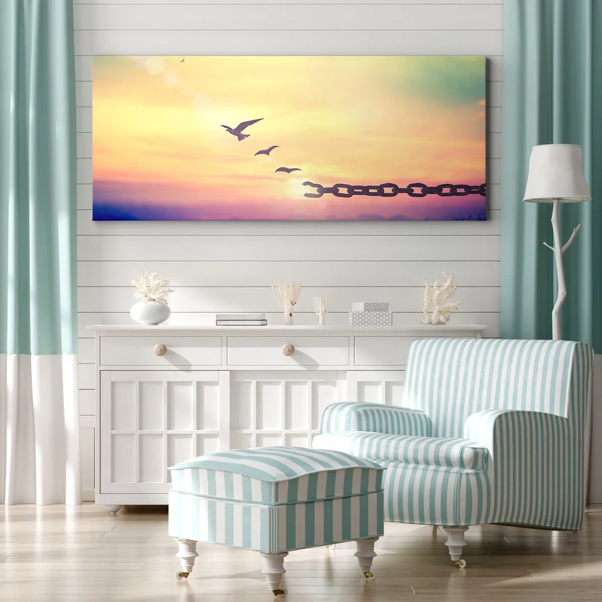 Obraz na plátně - Vítězství svobody - 120x50 cm