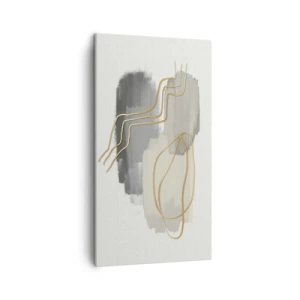 Obraz na plátně - Trvání a pohyb - 45x80 cm